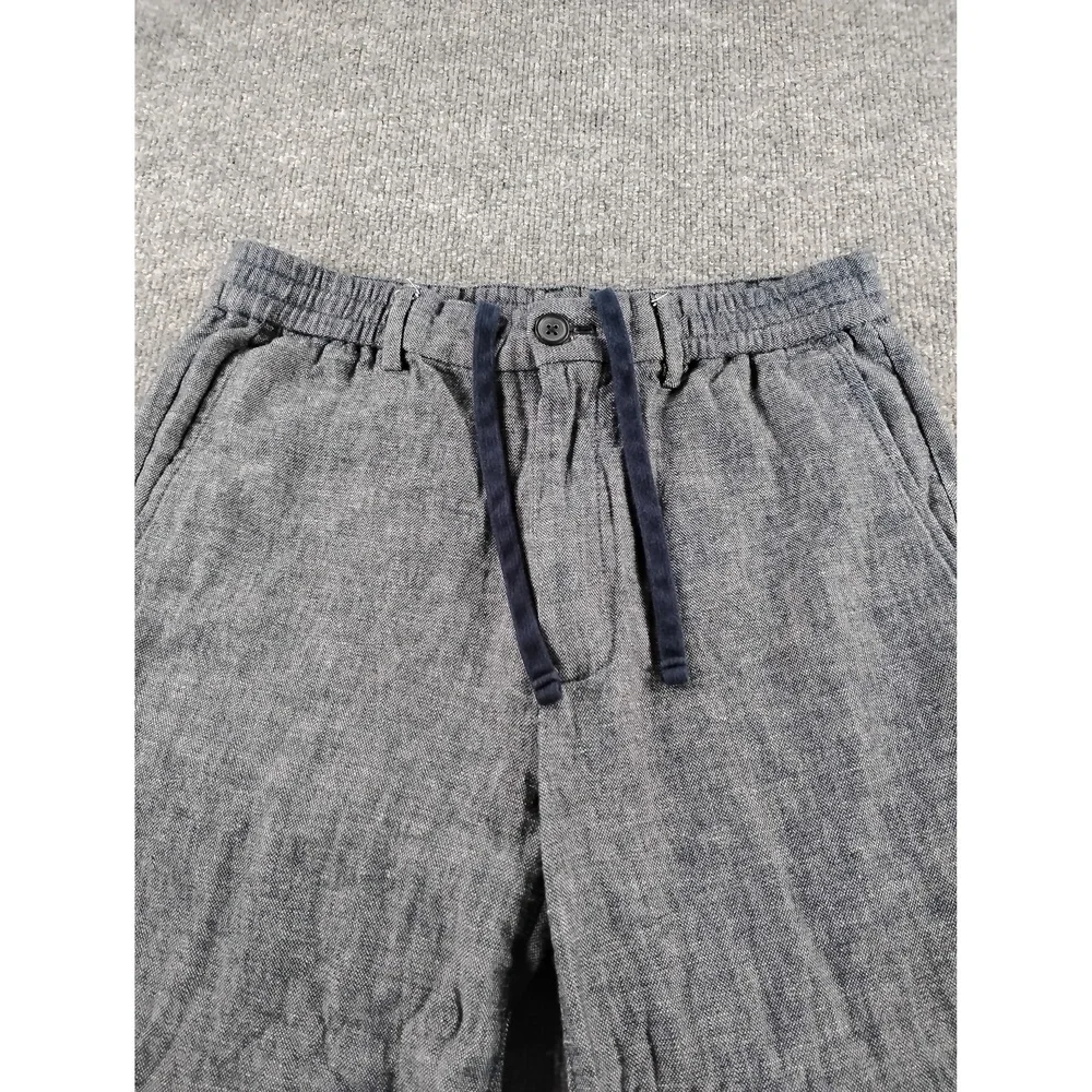 Minimalist Streetwear Banana Republic Mason Pant 30x30 Linen Cotton Drawstring